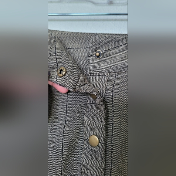 CHARLOTTE RUSSE school girl button-up skirt size medium - Picture 7 of 8